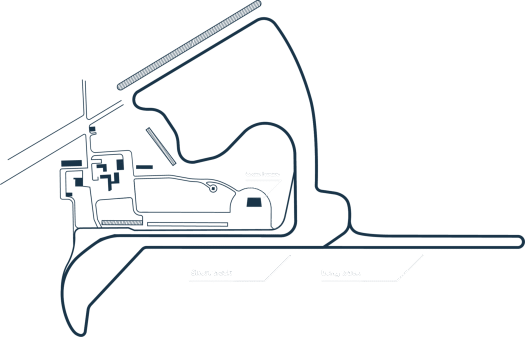 Drivecenter Arena Race Track Map 1