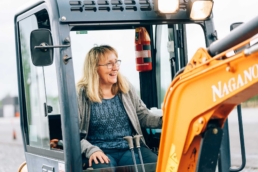 Maskinisten Gravare Gravskopa Minigravare Drivecenter Arena Upplevelse Event Kick off 2